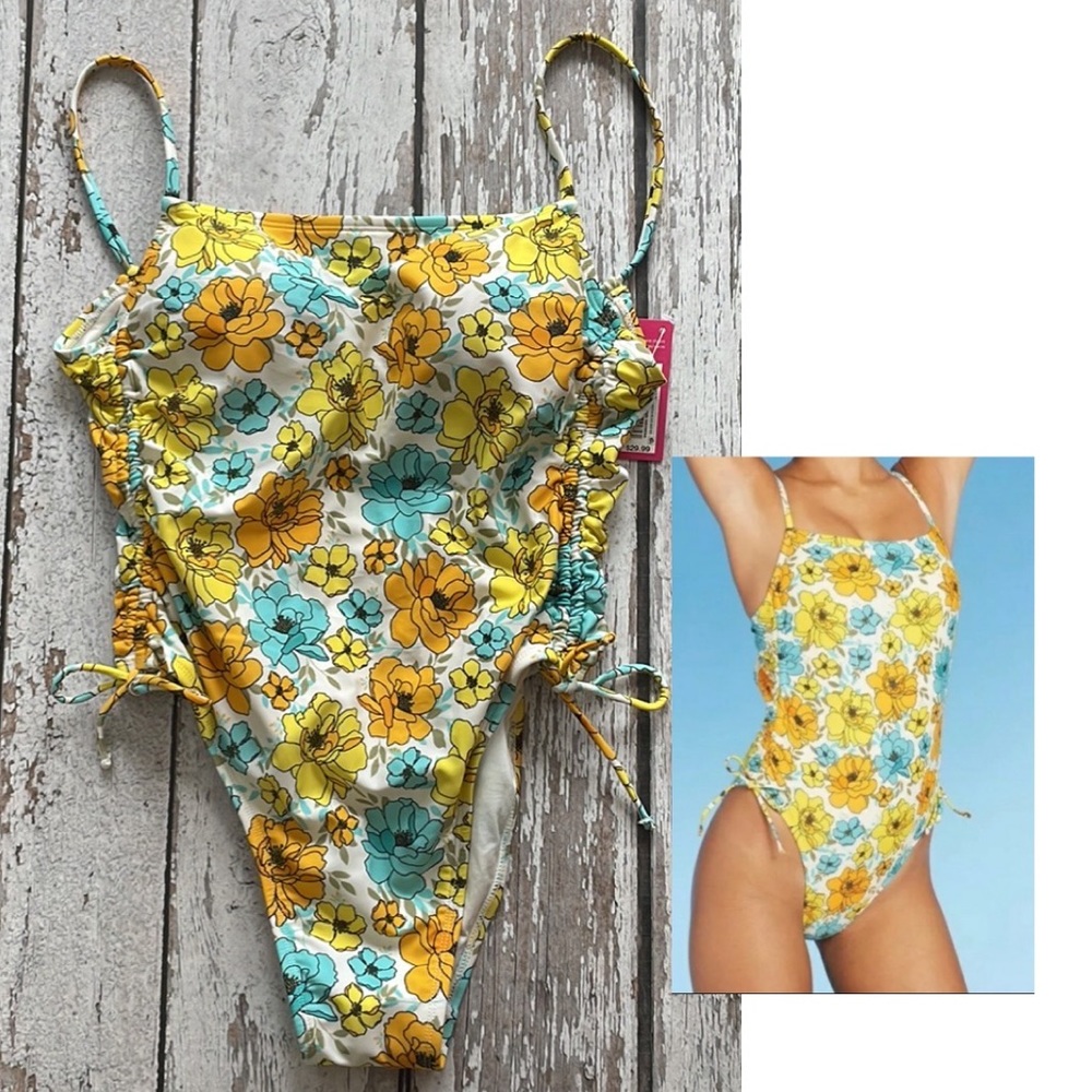Xhilaration One Piece Swimsuit- Sz L